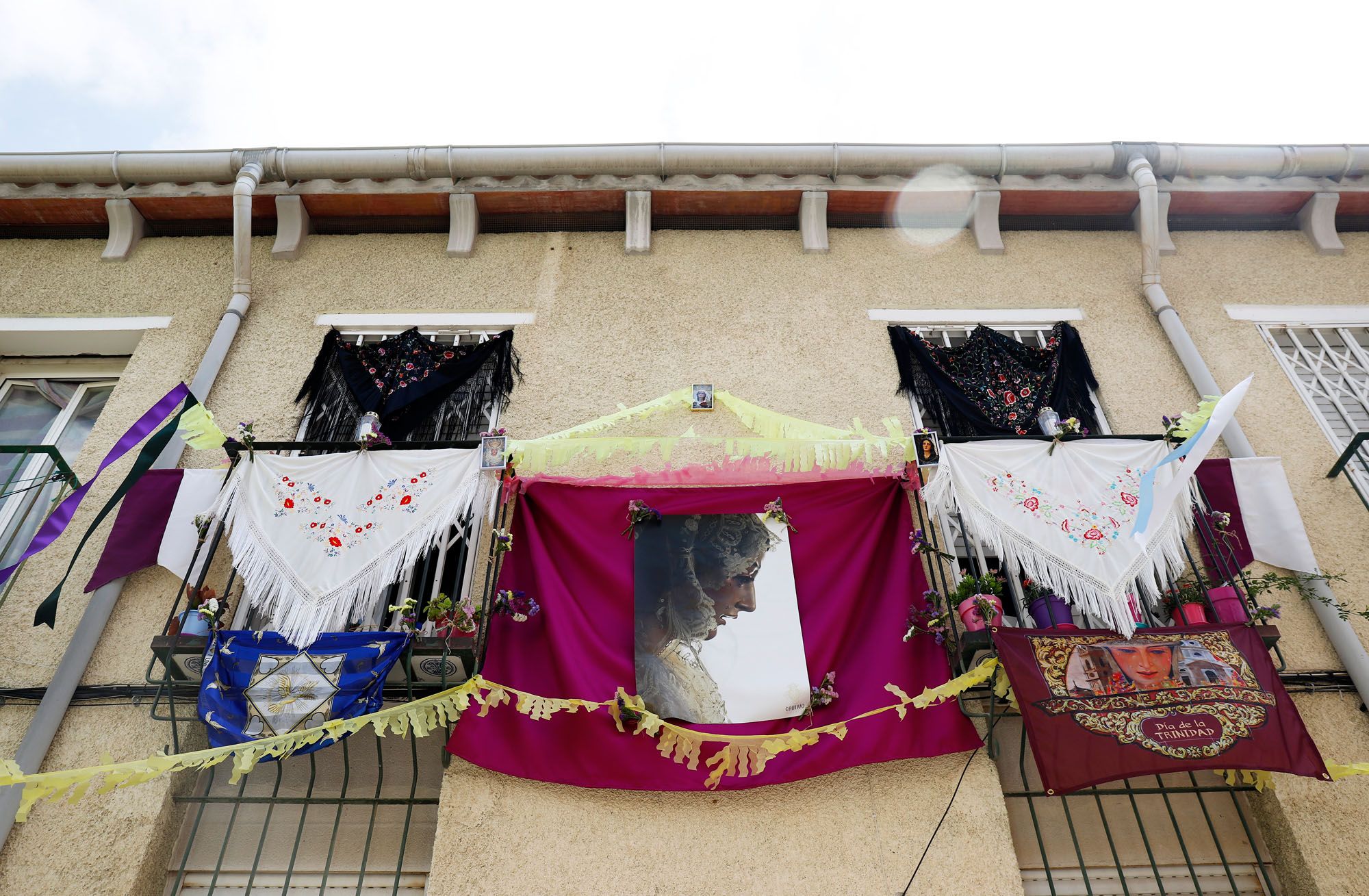 Concurso de balcones del barrio de la Trinidad