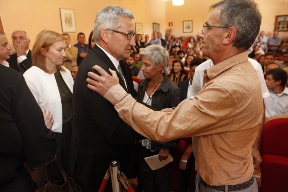 Acto de despedida a Gustavo Bueno en Santo Domingo de la Calzada