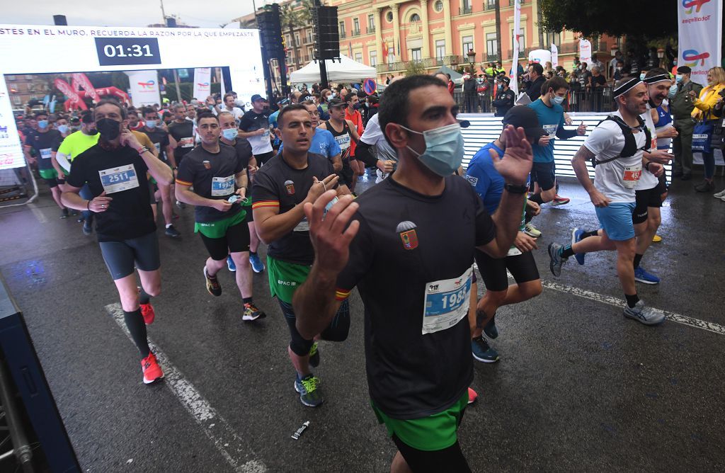 Así fue la salida de la maratón y la media maratón de Murcia (II)