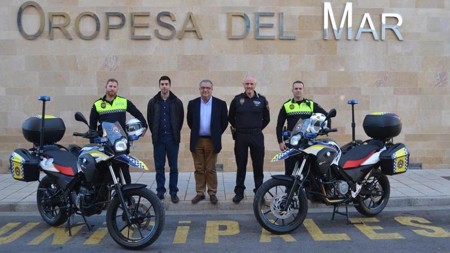 Orpesa renueva las motos de la Policía Local