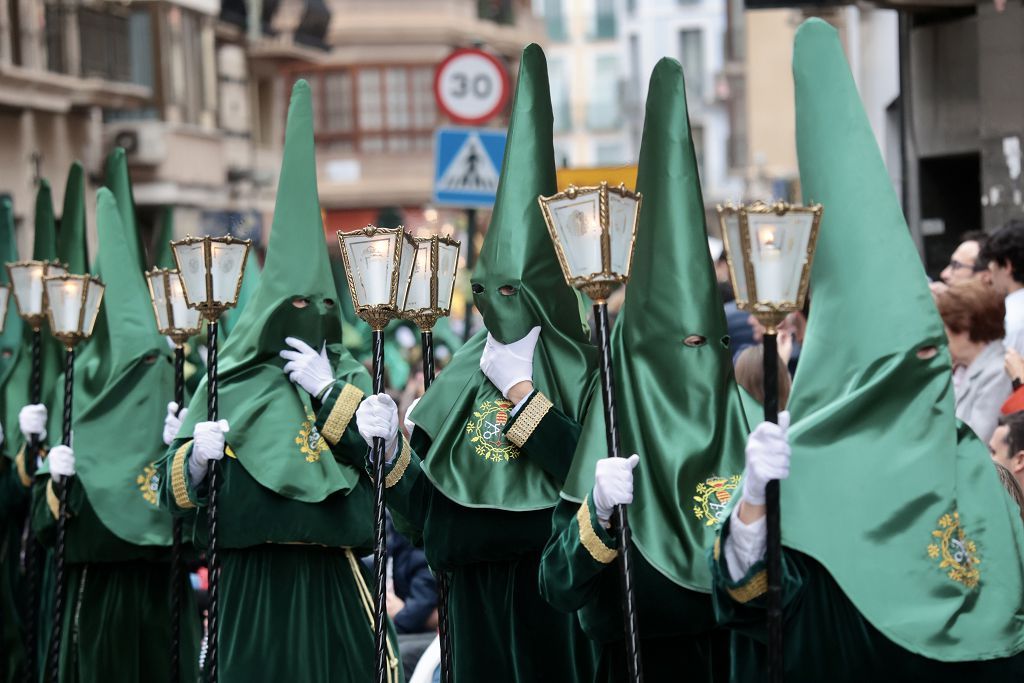Así fue la procesión de la Esperanza este Domingo de Ramos en Murcia