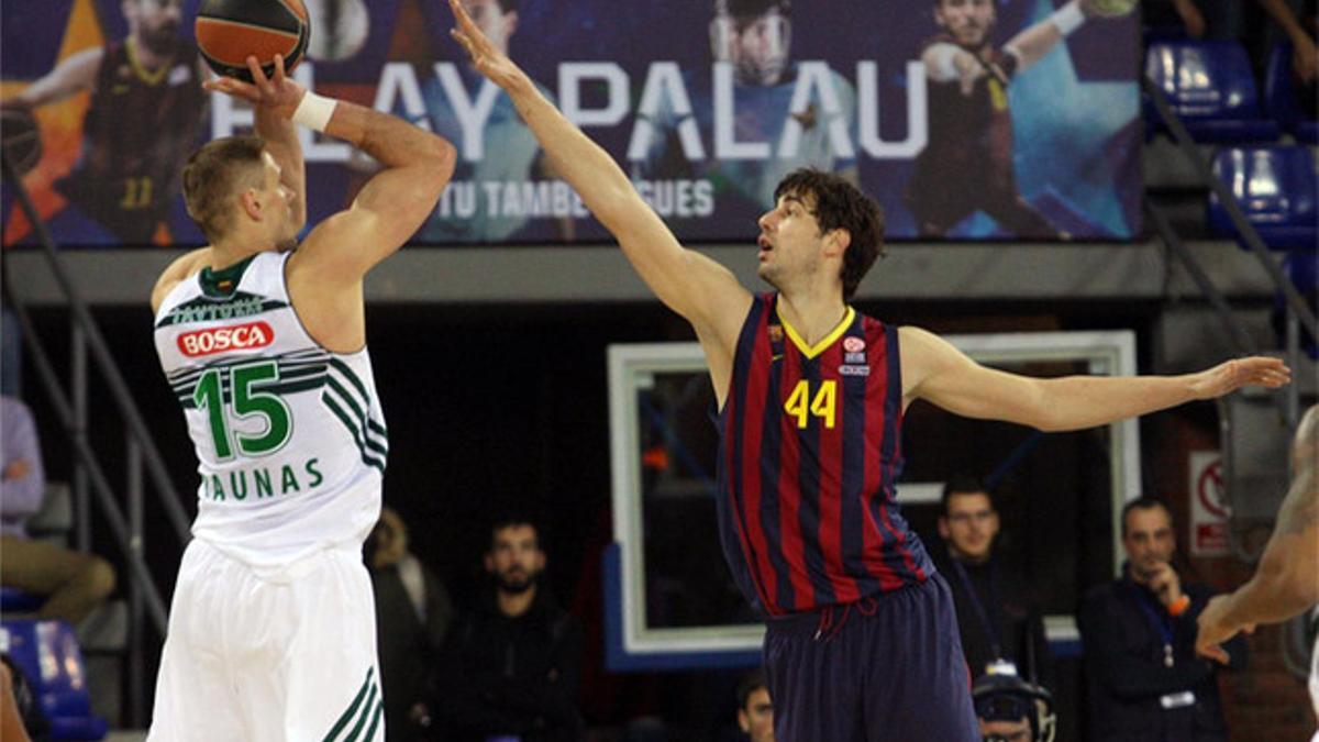 El Barça anuló por completo al Zalgiris