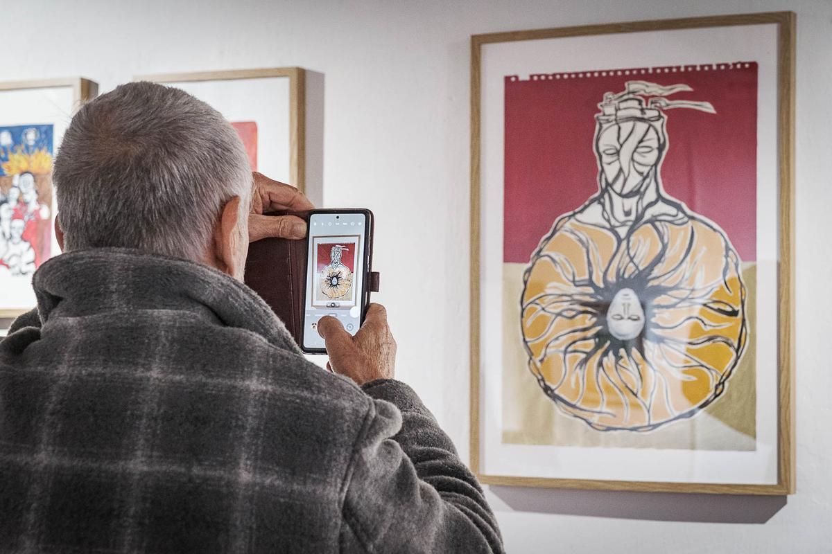 Una de les peces de l'exposició.