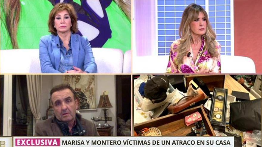 Marisa Martín-Blázquez y Antonio Montero, victimas de un robo en su domicilio: &quot;Estaban los ladrones dentro&quot;