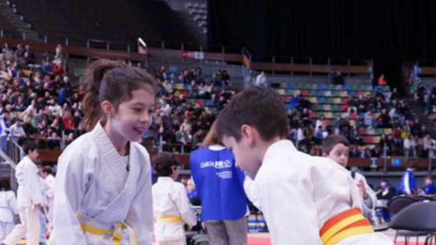 El Judo Club Pontevedra, premiado por su labor con la base
