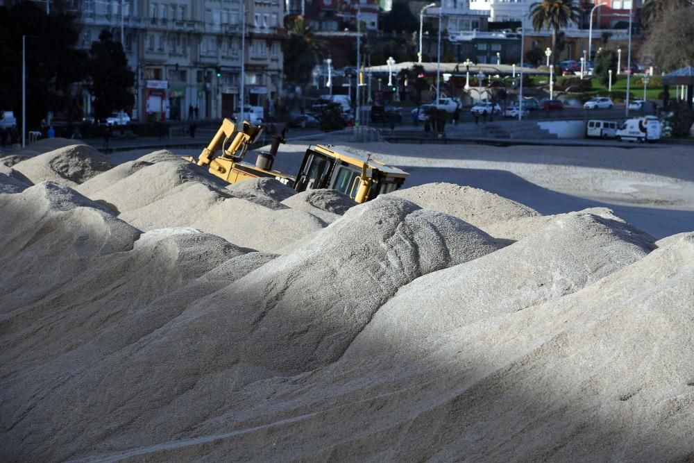 A Coruña activa la alerta por temporal