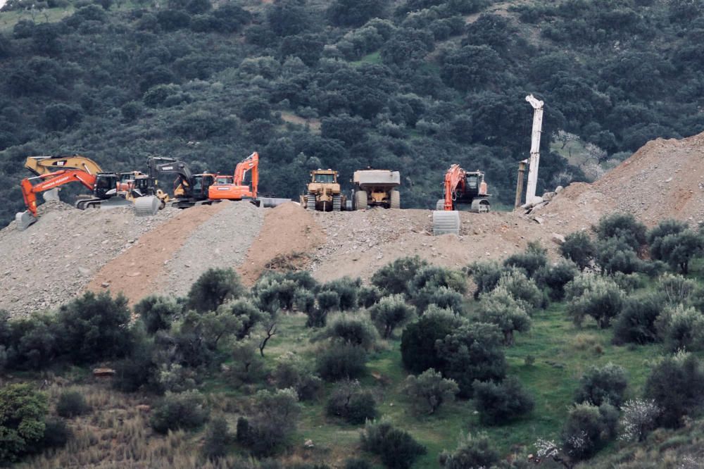 Perforan un túnel para rescatar a Julen