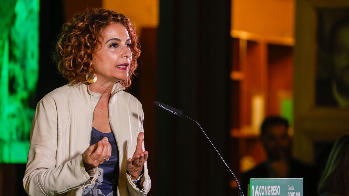 La Ministra de Hacienda, María Jesús Montero, en una imagen de archivo
