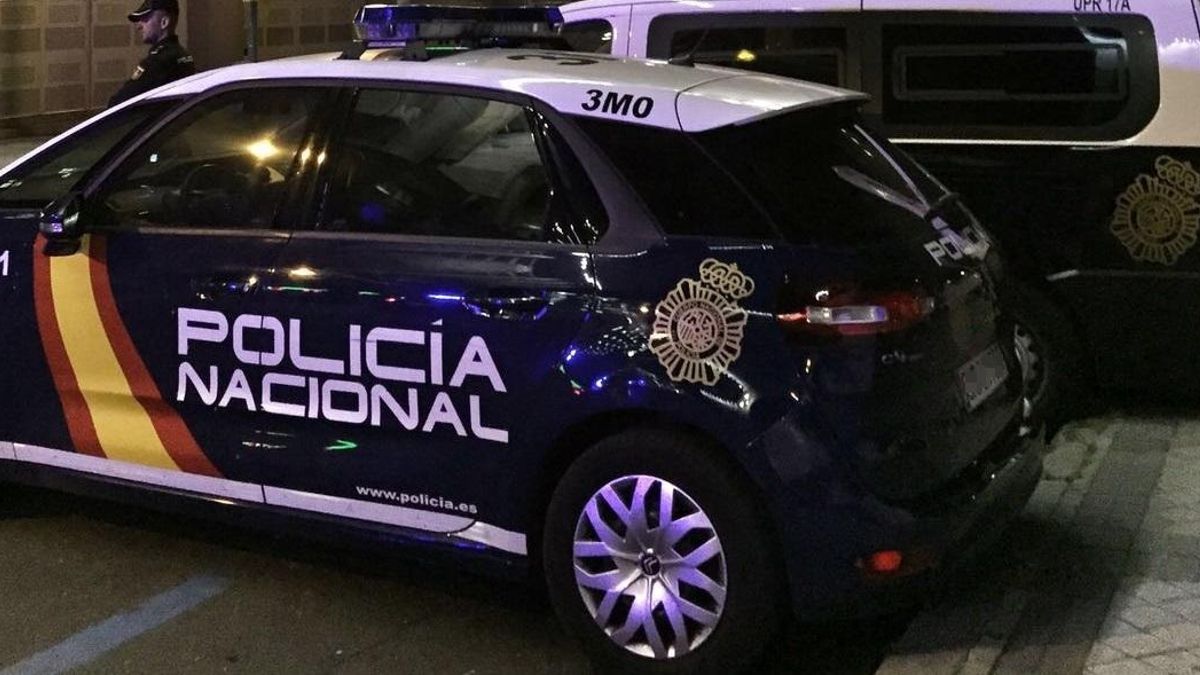 Un vehículo de la Policía Nacional.