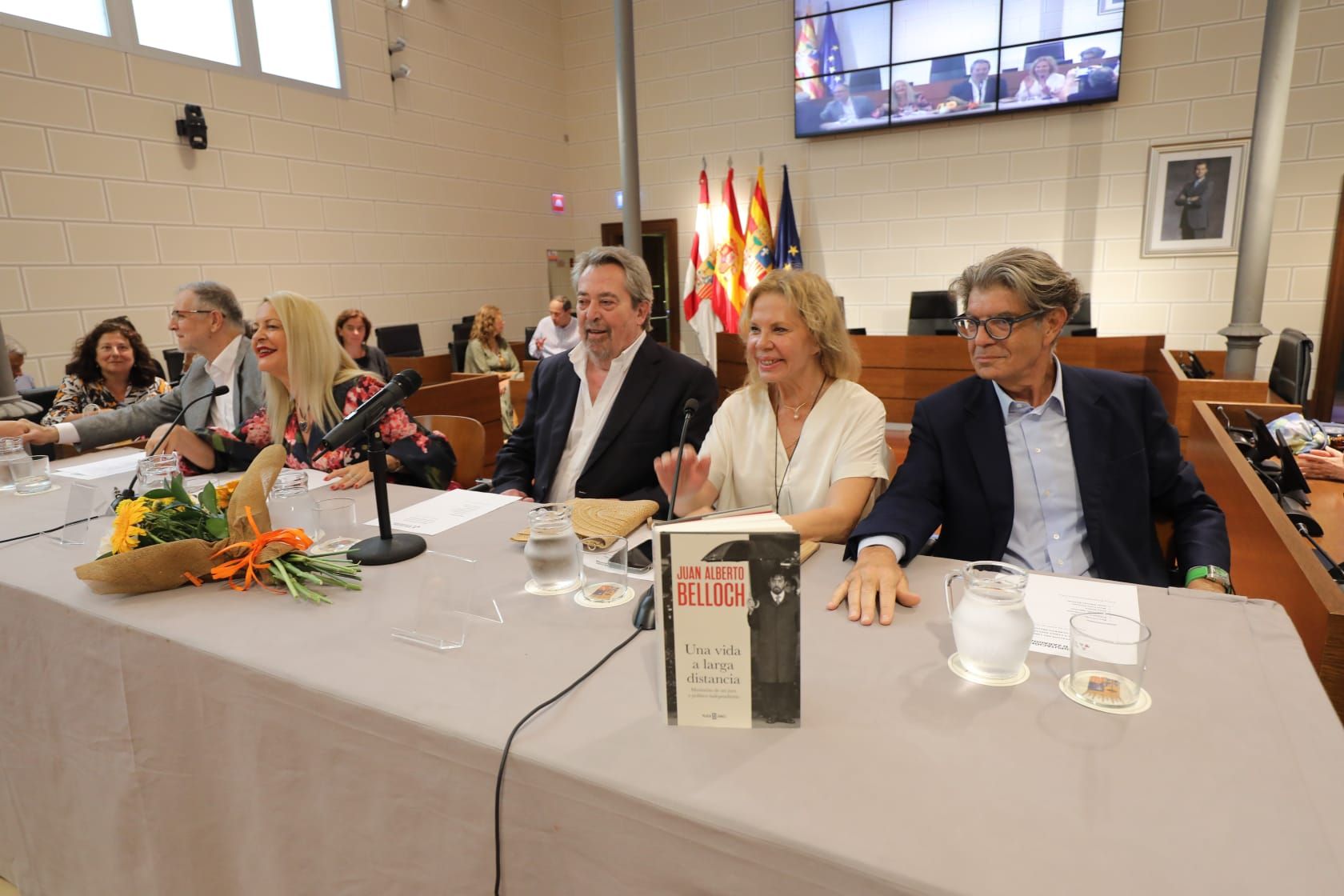 Presentación del libro de Juan Alberto Belloch en Zaragoza