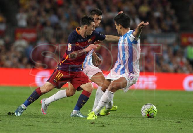 FC Barcelona 1 VS Málaga CF 0