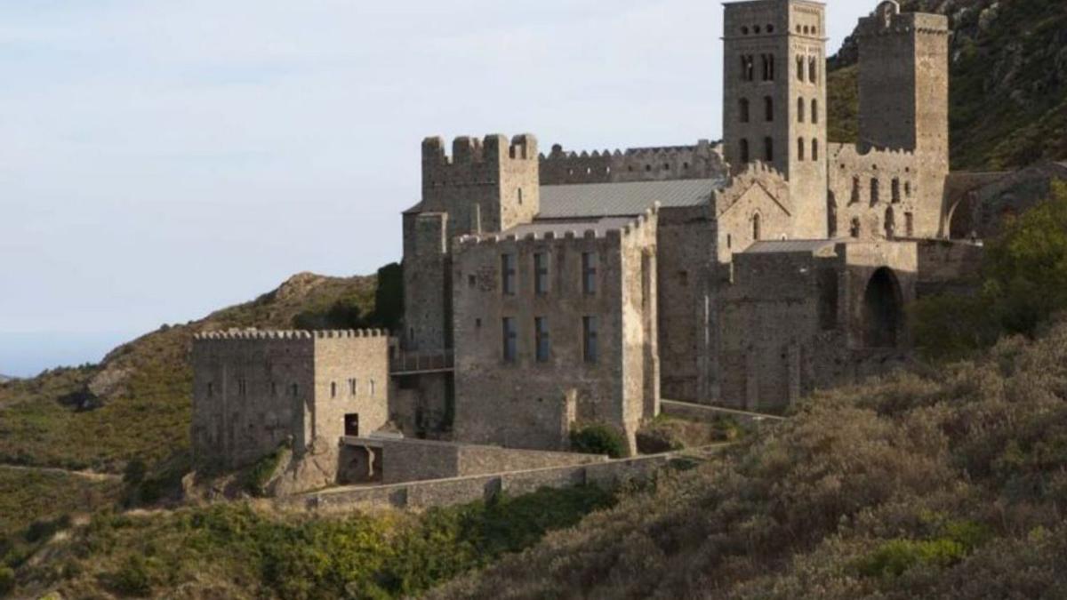 El monestir de Sant Pere de Rodes. | DIARI DE GIRONA