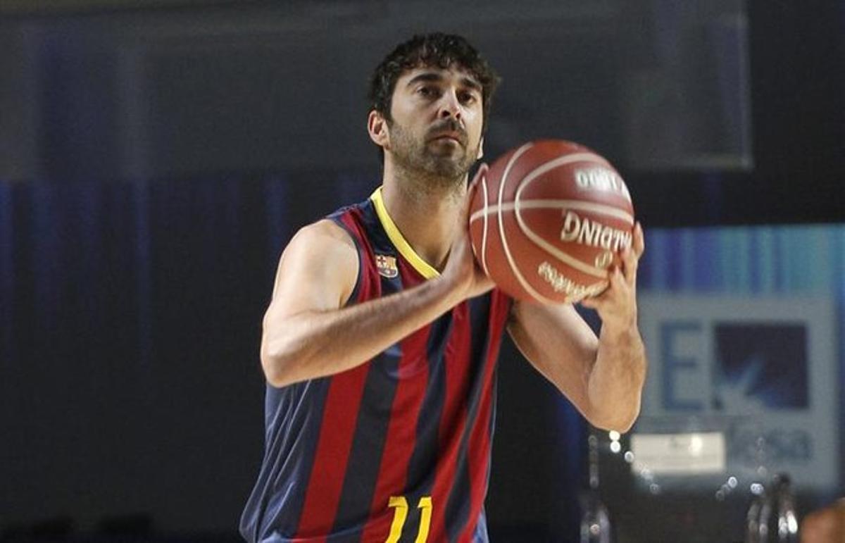 Juan Carlos Navarro, jugador del FC Barcelona de bàsquet. Juan Carlos Navarro, jugador del FC Barcelona de bàsquet.