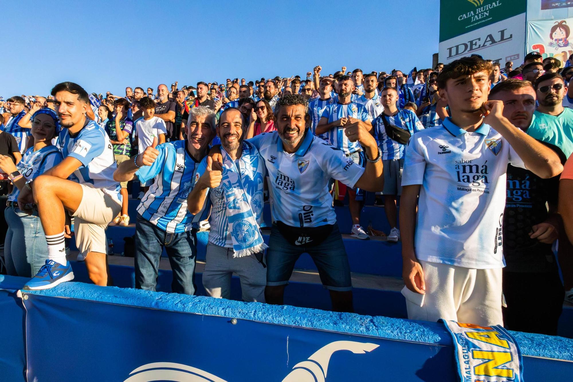 El Deportivo Linares - Málaga CF, en imágenes