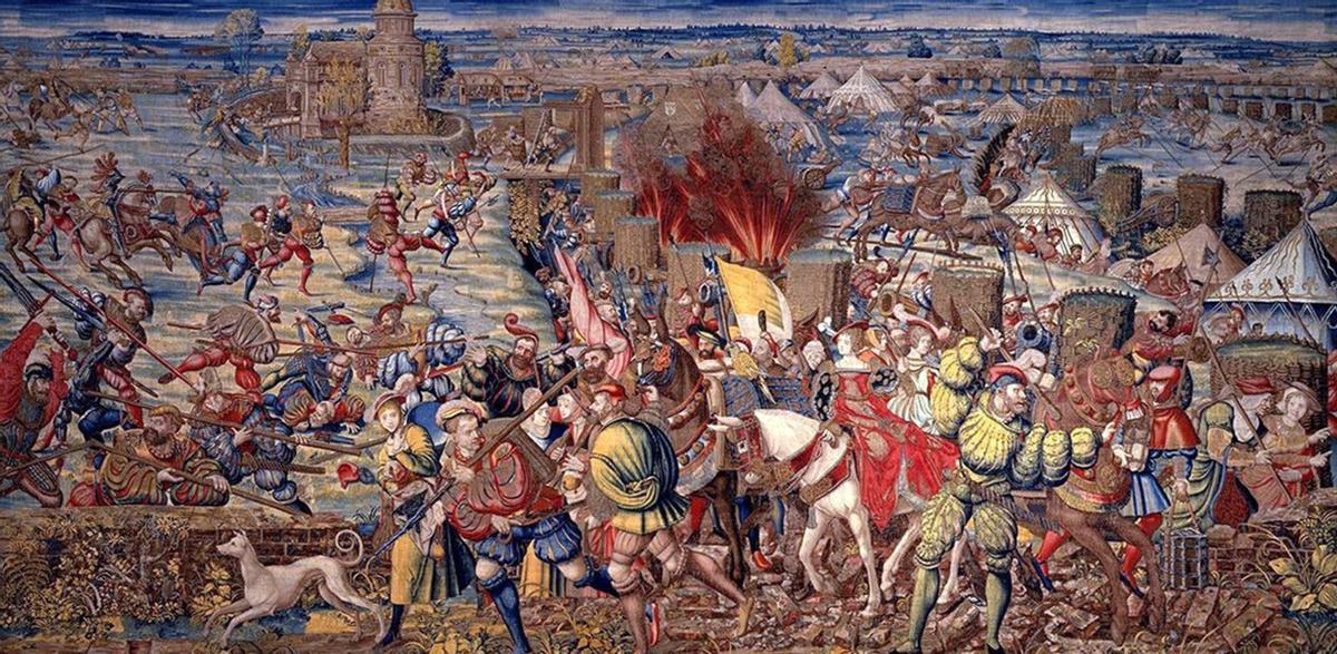 Batalla de Pavía (1525).