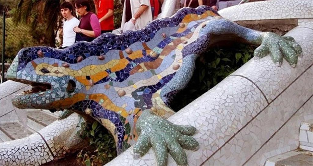 Ruta de los dragones en Barcelona el día de Sant Jordi