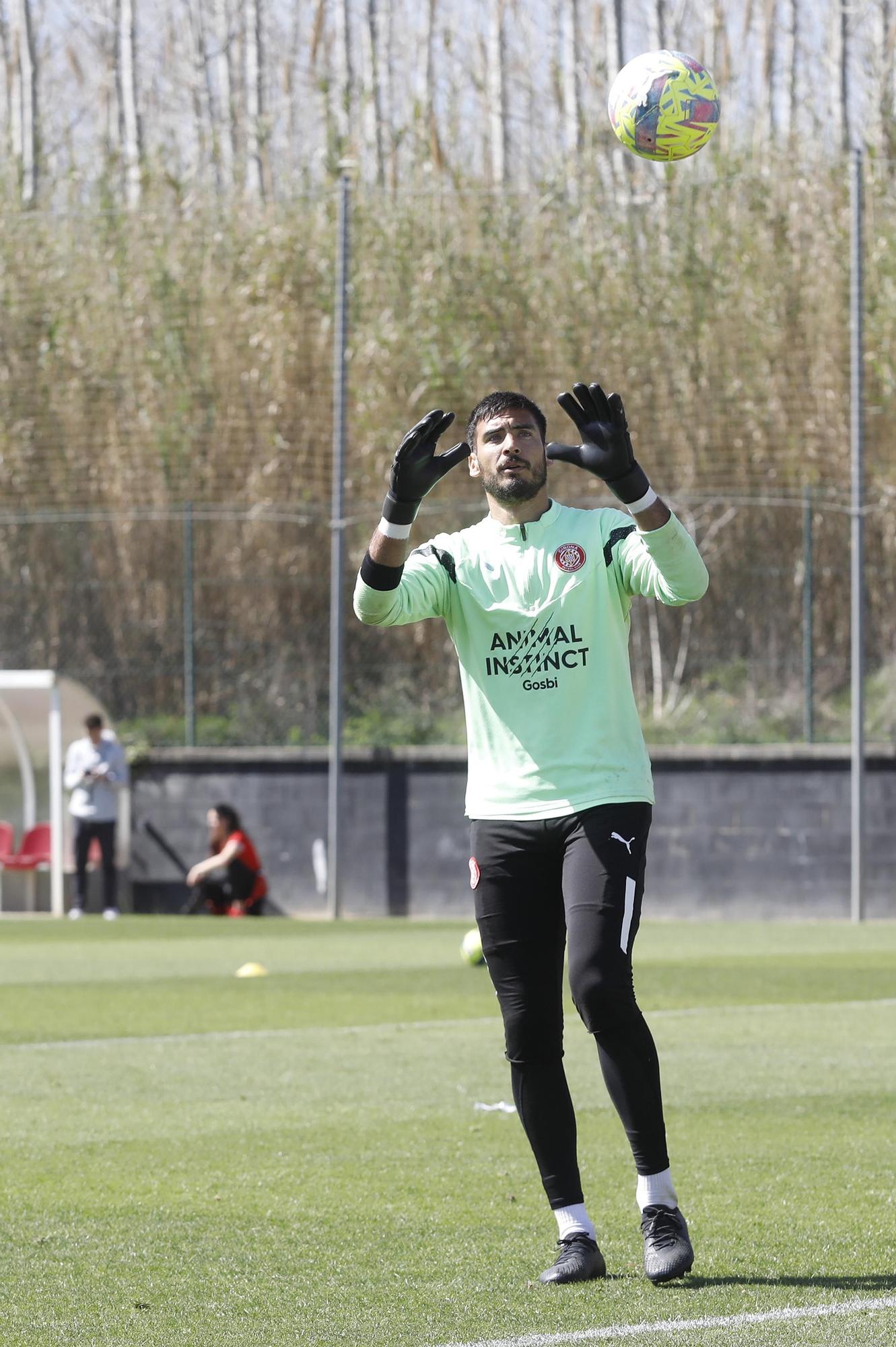 Entrenament de portes obertes del Girona FC