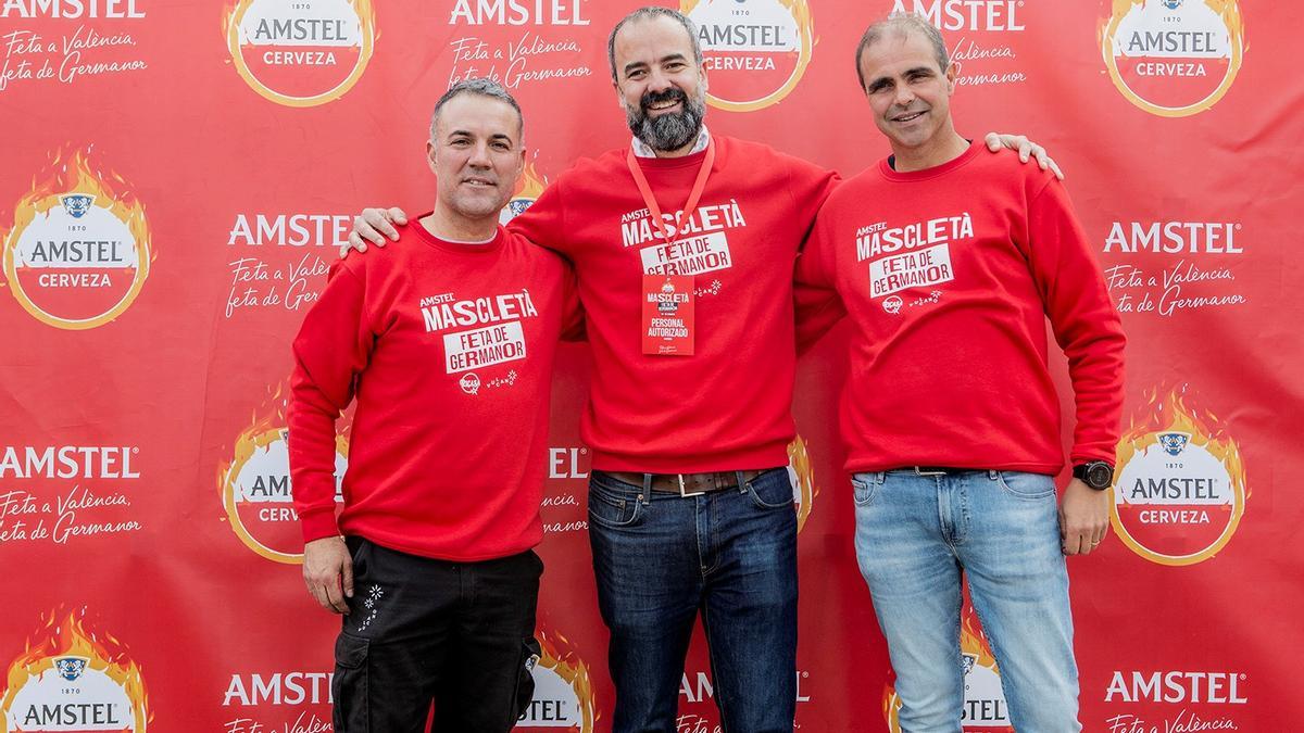 El desafío del montaje de la mascletá solidaria más grande de la historia de Valencia promovida por Amstel