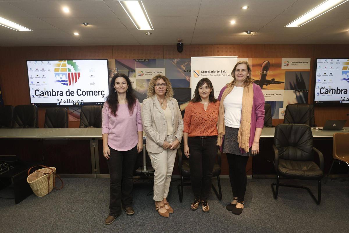 Silvia Melero, Carme Bosch, Lola Gabaldón y Xisca Morell.