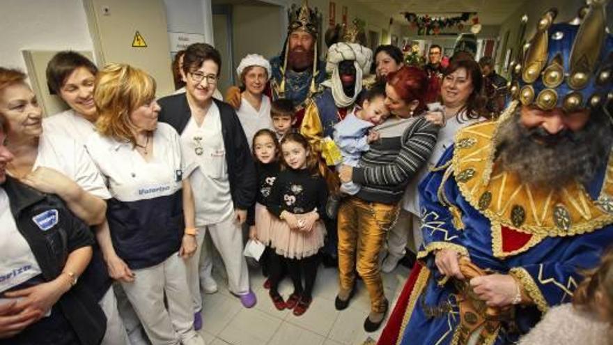 Última parada de los Reyes Magos en Alcoy