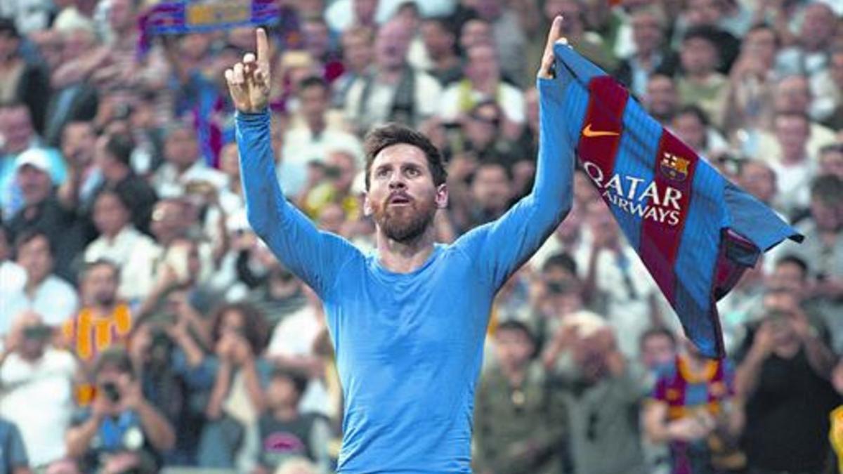 Messi y su camiseta