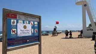 Dénia cierra temporalmente tres playas por contaminación fecal