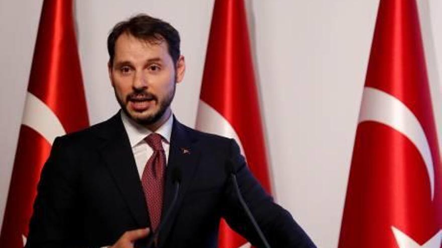 El ministre d&#039;Economia turc, Berat Albayrak