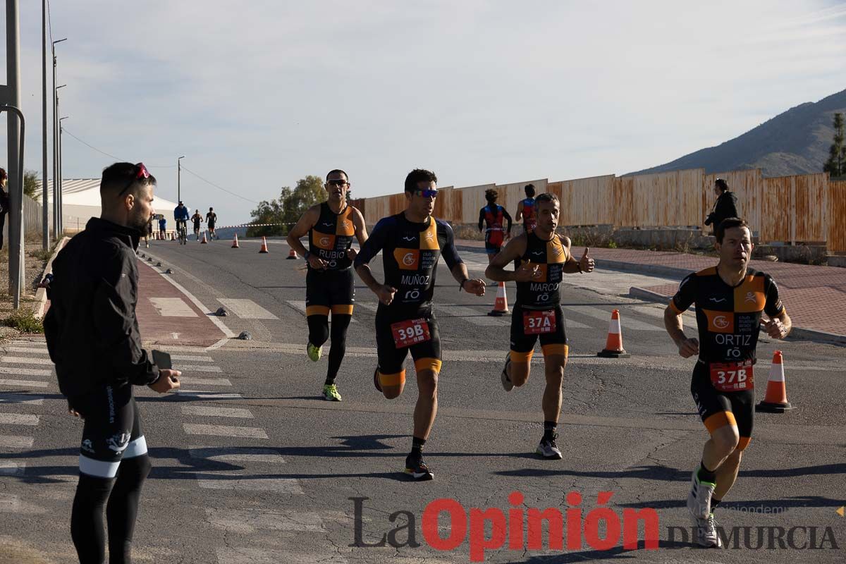 Campeonato Regional de Duatlón por relevos Súper Sprint en Calasparra (carrera a pie)