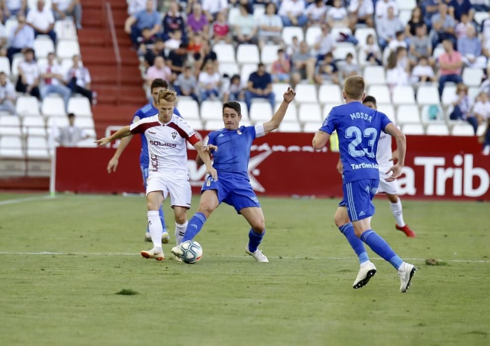 El Albacete - Oviedo en imágenes