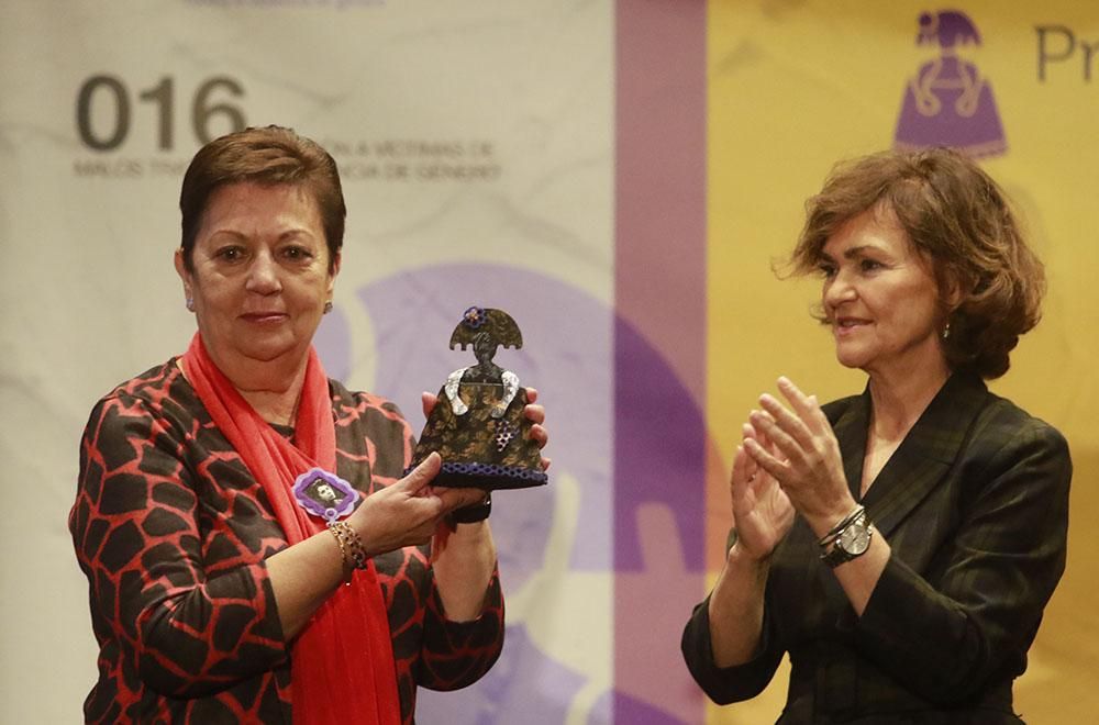 Carmen Calvo entrega los premios Meninas de Andalucía