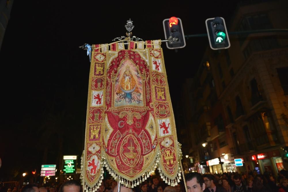 La Fuensanta llega a la Catedral