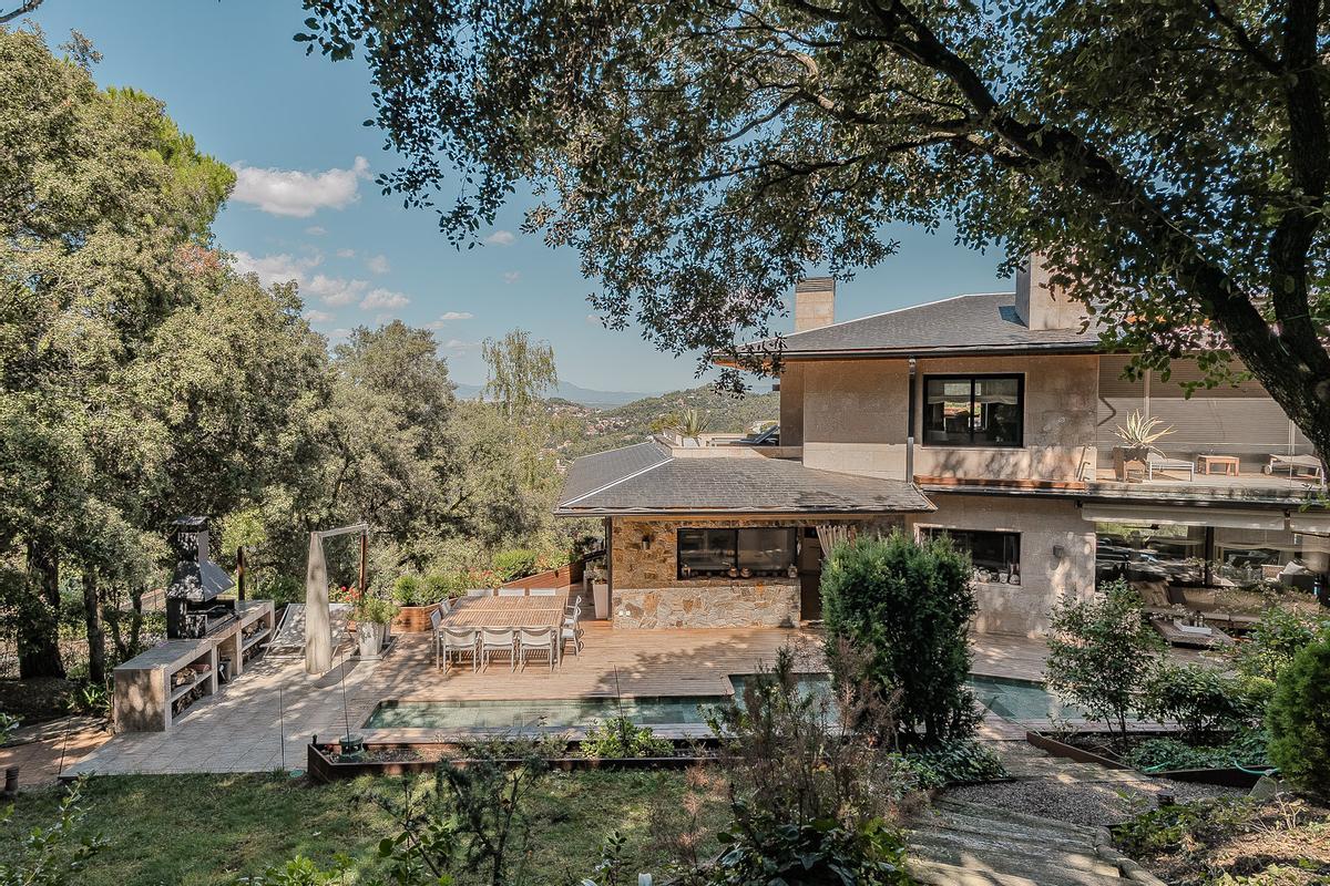 Casa comercializada por Lucas Fox en Vallvidrera, por 4, 6 millones de euros.