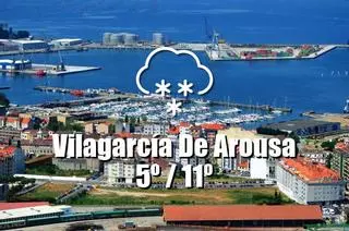 El tiempo en Vilagarcía de Arousa: previsión meteorológica para hoy, viernes 23 de enero