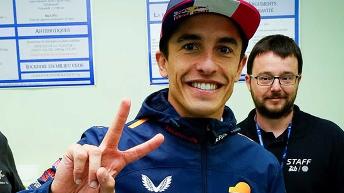 Márquez ya tiene el OK médico para correr en Le Mans
