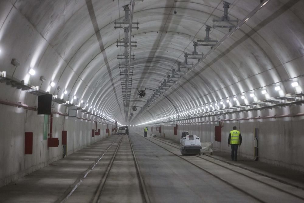 Ferrocarriles de la Generalitat pondrá en servicio la variante de la Albufereta la próxima semana