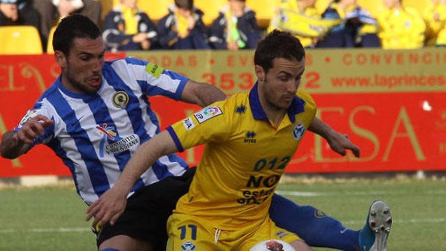 Arbilla reconoce que contra el Girona jugó su peor partido con el Hércules