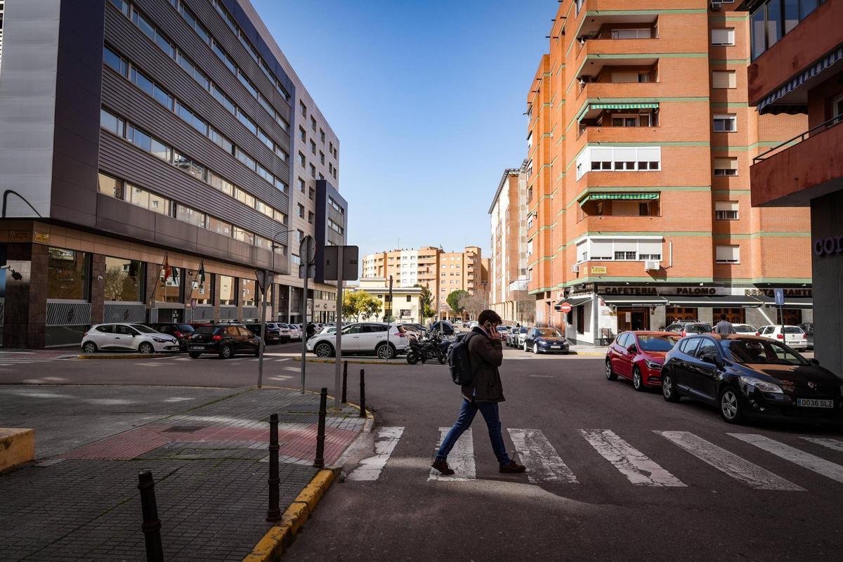 Calle Álvarez Lencero, en Valdepasillas.