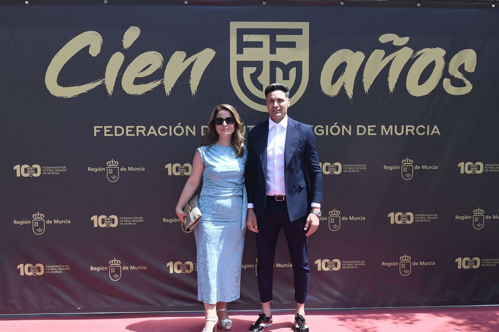 Las imágenes de la gala por los 100 años de la Federación Murciana de Fútbol
