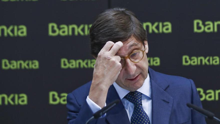 El presidente de Bankia, José Ignacio Goirigolzarri.