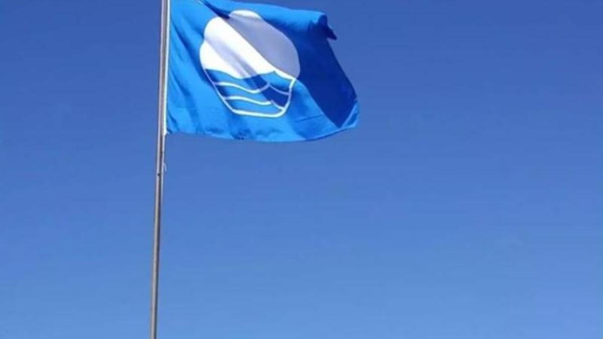 Bandera Azul en una imagen de archivo