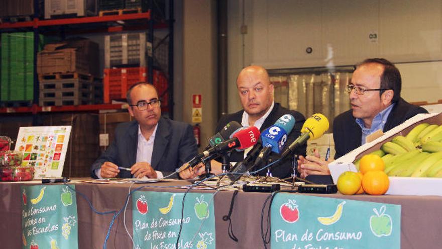 44.000 escolares incorporan frutas y hortalizas a su dieta en los colegios