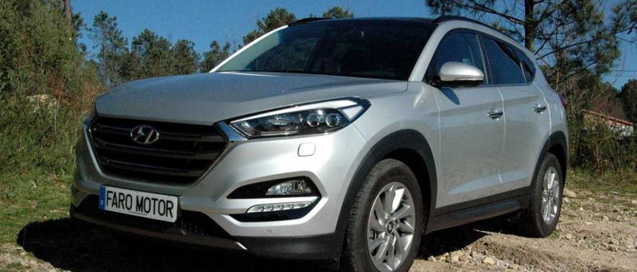 El Hyundai Tucson está producido sobre una plataforma totalmente nueva. // R.R.