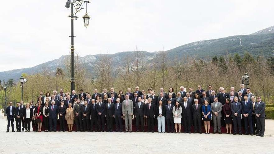 El rey preside el Consejo Científico de Elcano en Segovia