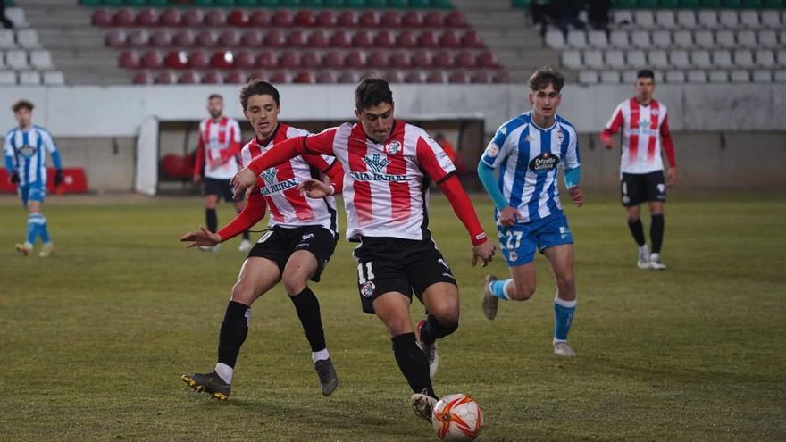 El Deportivo no pudo con el Zamora hasta el minuto 90