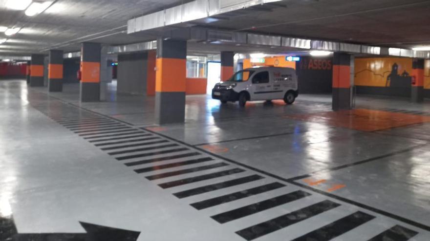 El nuevo parking de San Vicente se resarce y acumula 6.000 estancias en cinco meses