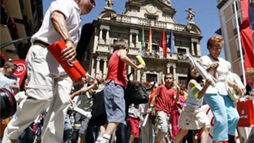 El chupinazo abre los San Fermines