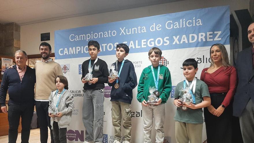 Los talentos del Lucena deslumbran en el Campeonato Gallego Infantil