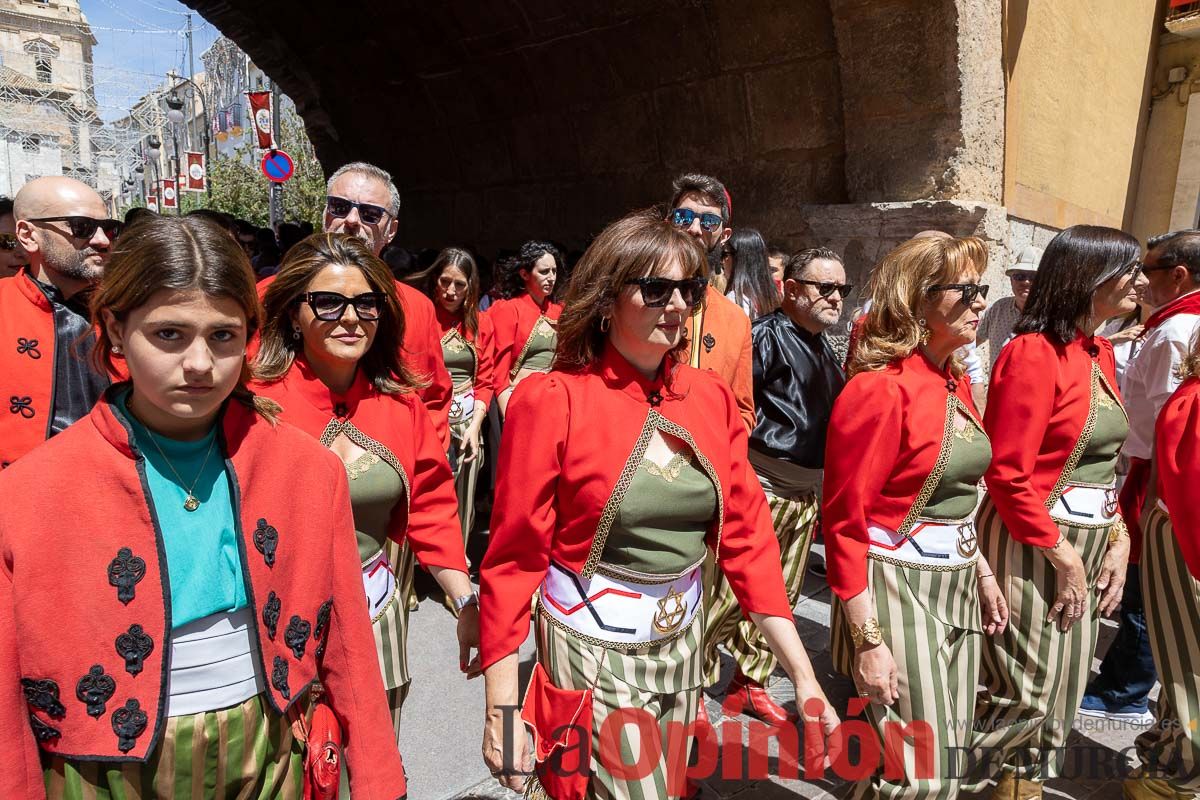 Moros y Cristianos en la mañana del dos de mayo en Caravaca