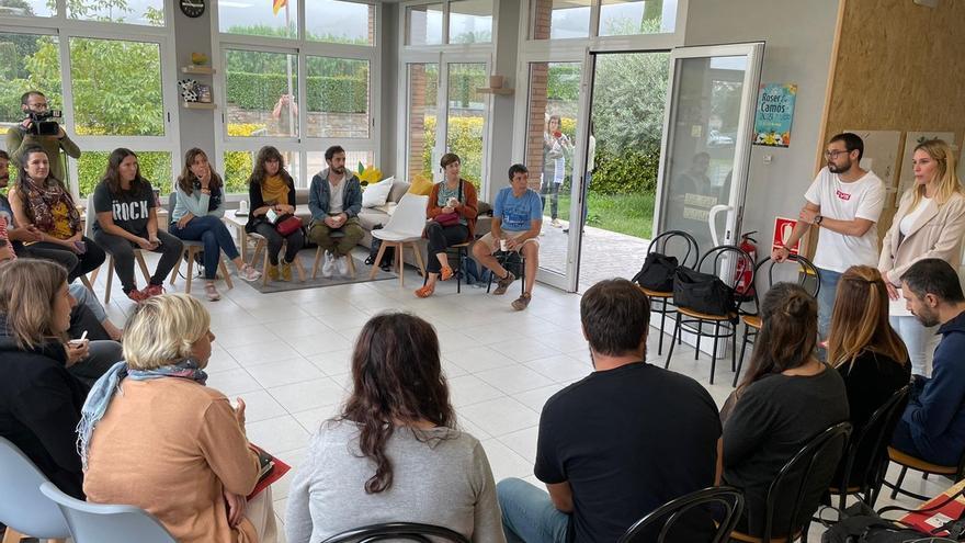 Camós presenta la seva política de joventut a professionals del Camp de Tarragona