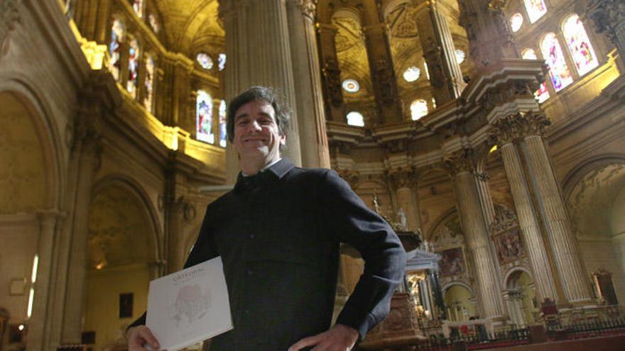 Juan Manuel Sánchez la Chica, esta semana en la Catedral de Málaga.